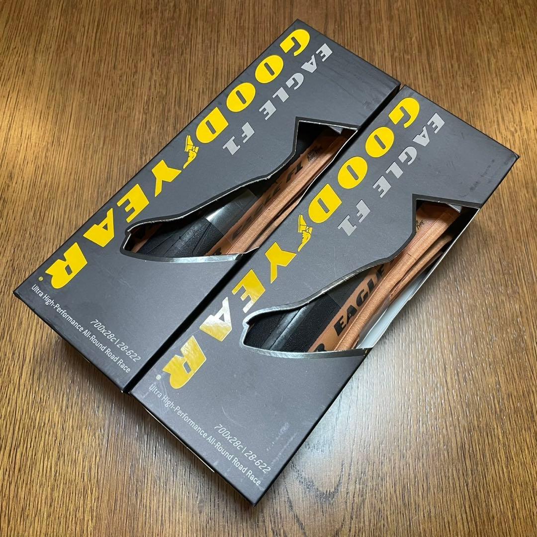 GOODYEAR　EAGLE F1　チューブタイプ　700×28c　TAN