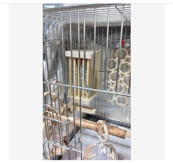 h2　あったかステージ　四角い止まり木　ヒーターいたずら防止　インコ　小動物