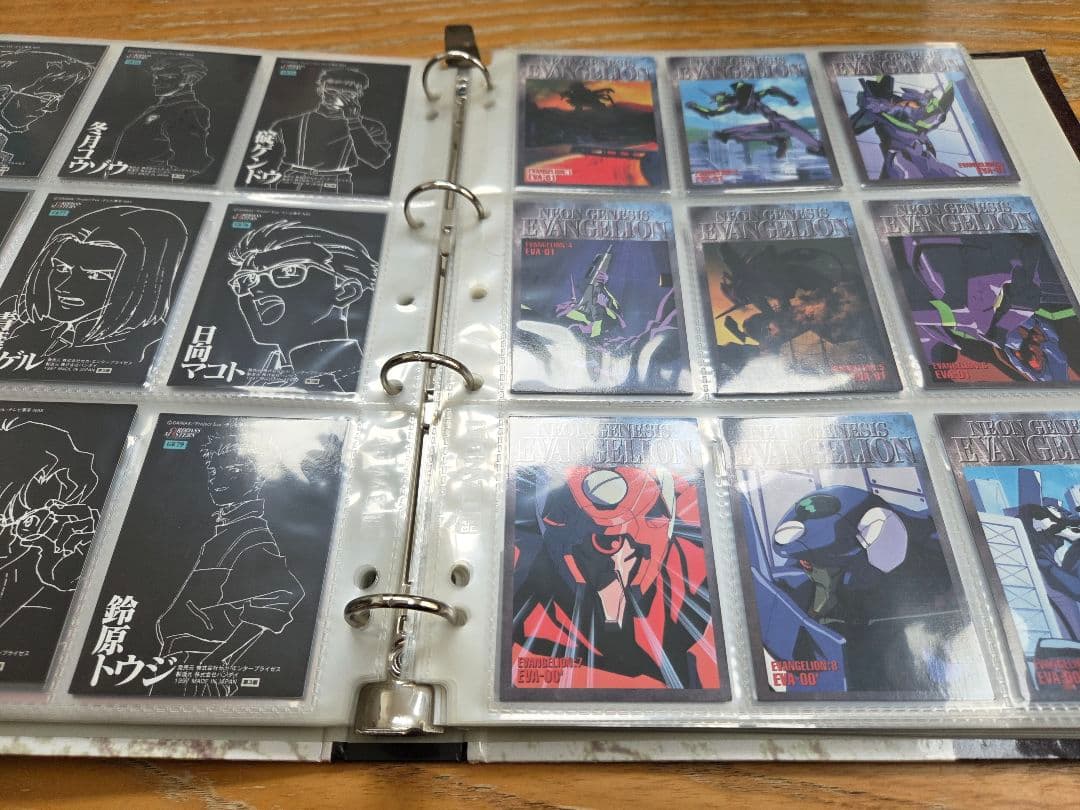 エヴァンゲリオンカードダスマスターズ2集セミコンプリート約１６８枚アルバム付き
