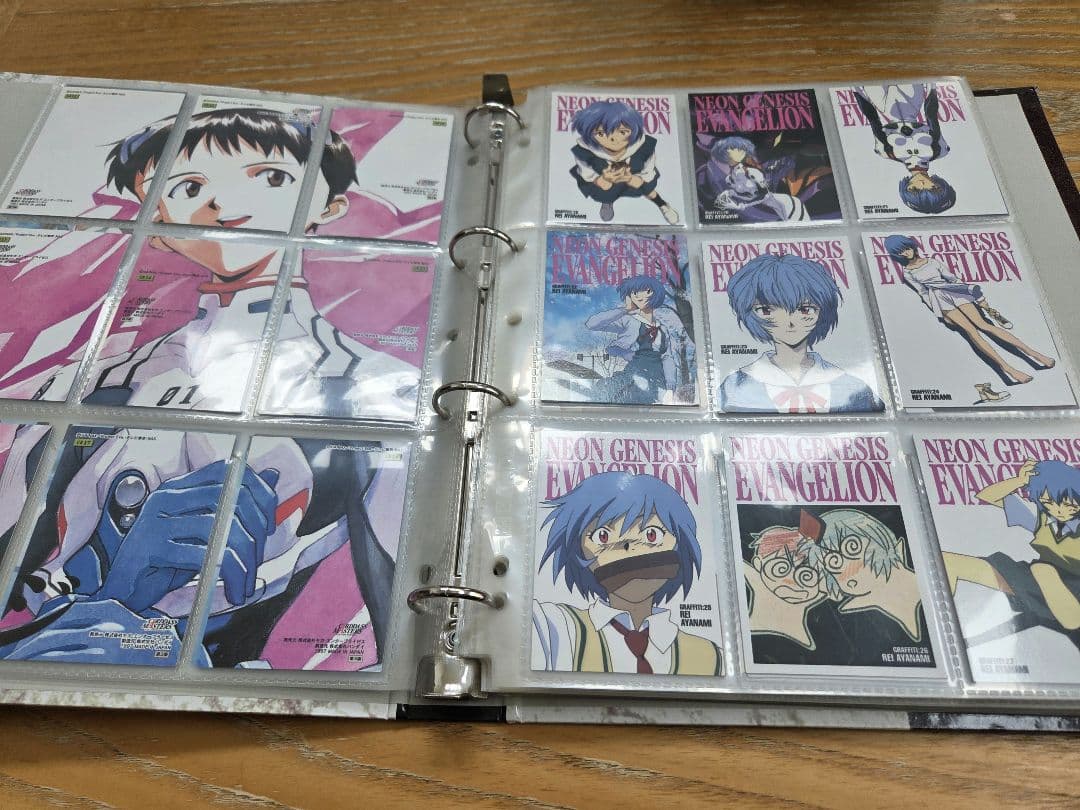 エヴァンゲリオンカードダスマスターズ2集セミコンプリート約１６８枚アルバム付き