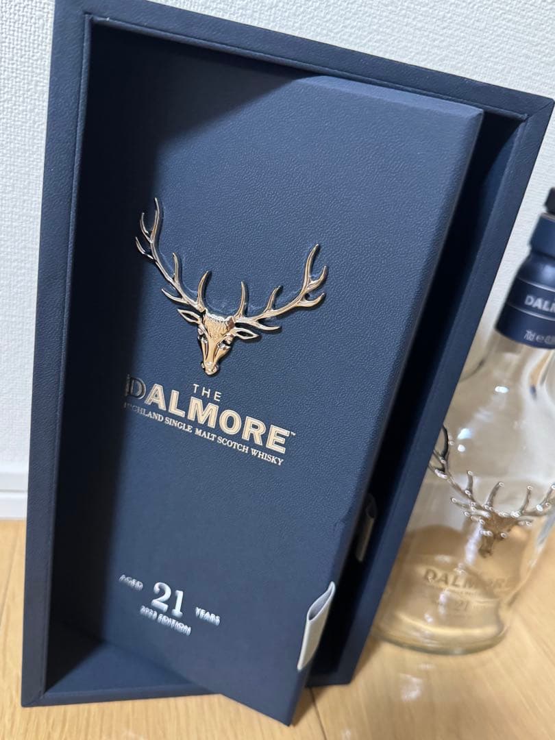 THE DALMORE 21年 モルトウイスキー 700ml 空瓶 未洗净