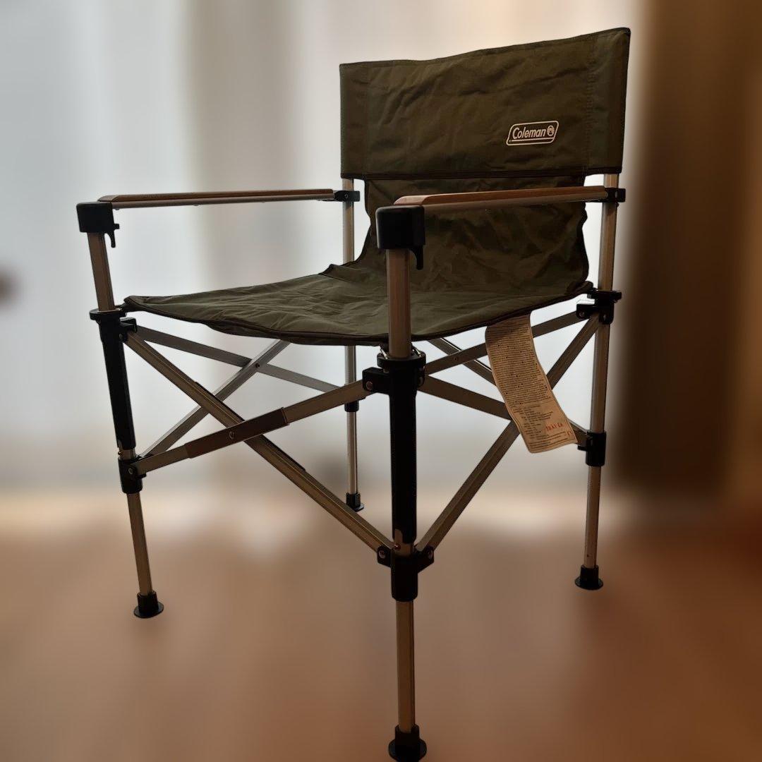 未使用　Coleman 折りたたみチェア ツーウェイキャプテンチェア　キャンプに