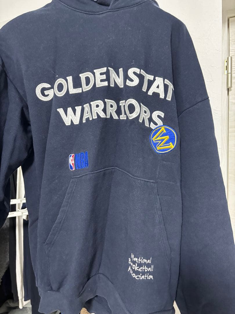 NBA ゴールデンステート・ウォリアーズ パーカー ネイビー