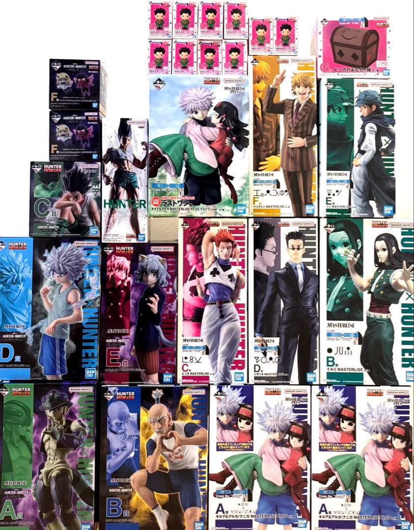 ハンターハンター 一番くじ フィギュア XDAY コンプリート　キメラアント