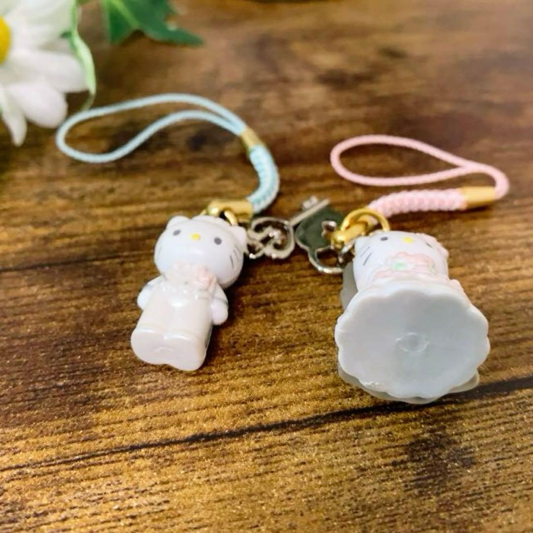 【希少レア】ハローキティ＆ディアダニエルウェディングペア根付け　2002