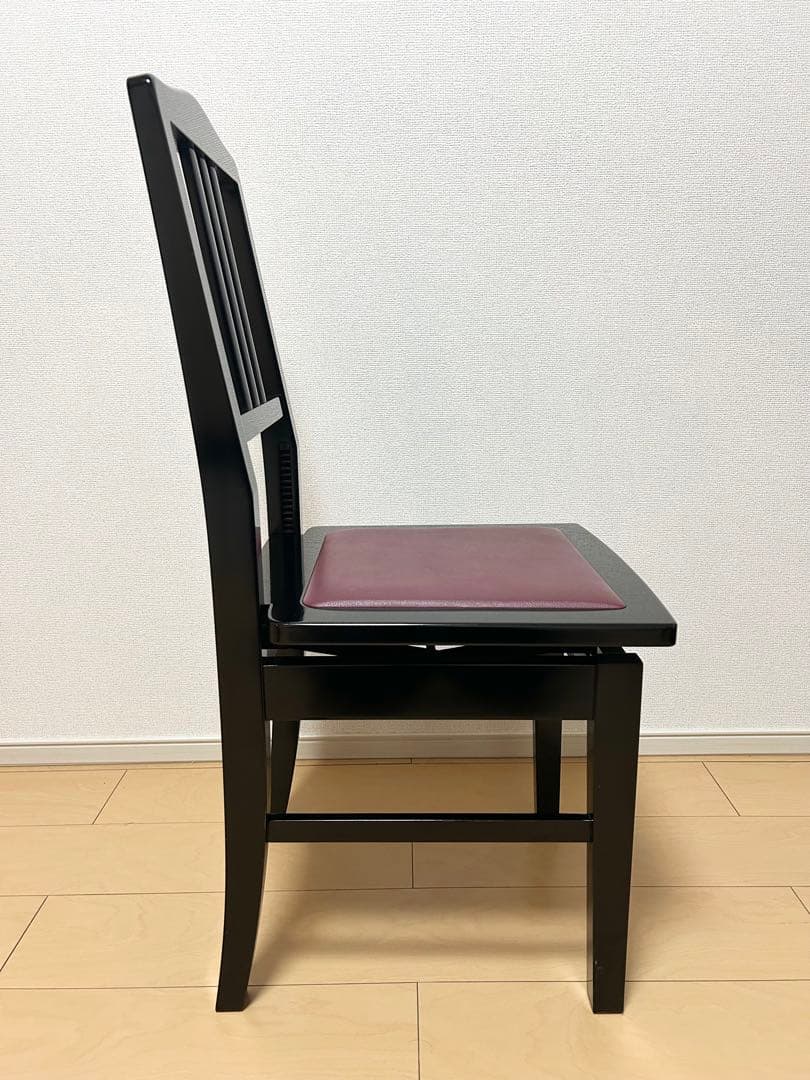 YAMAHA トムソン椅子　黒　艶あり　アップライトピアノ　グランドピアノ