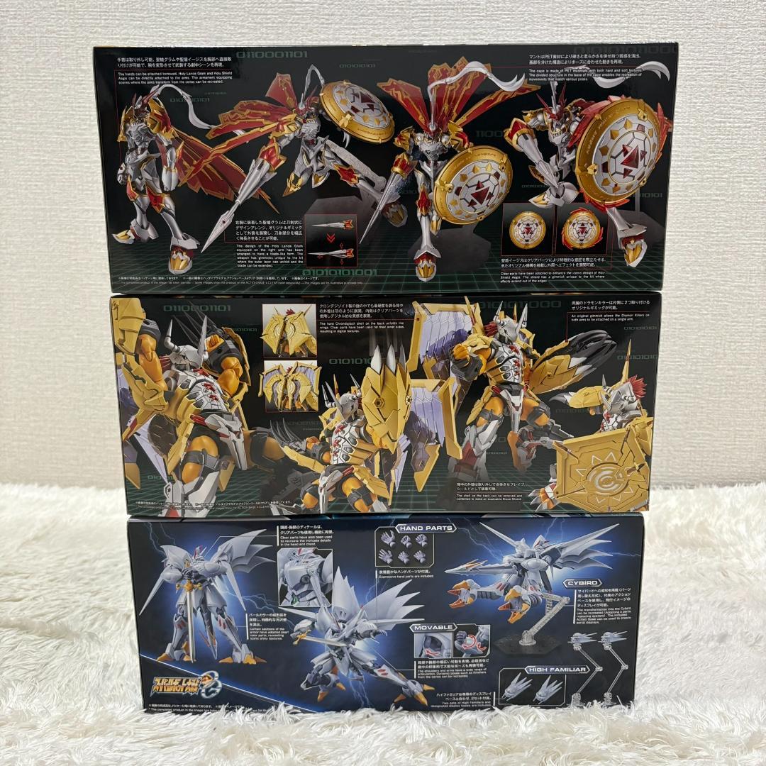 モデロイド サイバスター ウォーグレイモン デュークモン プラモデル まとめ売り