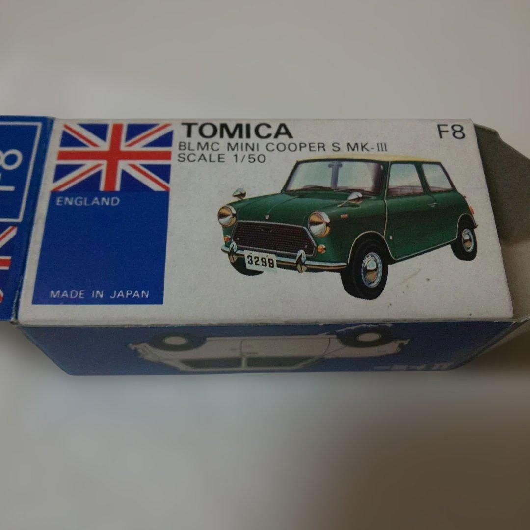 青箱F8ミ BLMC ミニクーパー S マークⅢ クリヤマモケイ ジャック品