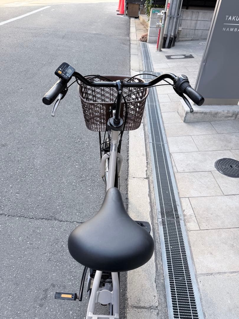 大阪府　子供乗せ　パナソニック　電動アシスト自転車　チャイルドシート付き