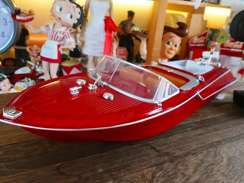 スピードボートラジコン クラシックボート 60ｃｍ プロポ＆〇池 充電器付