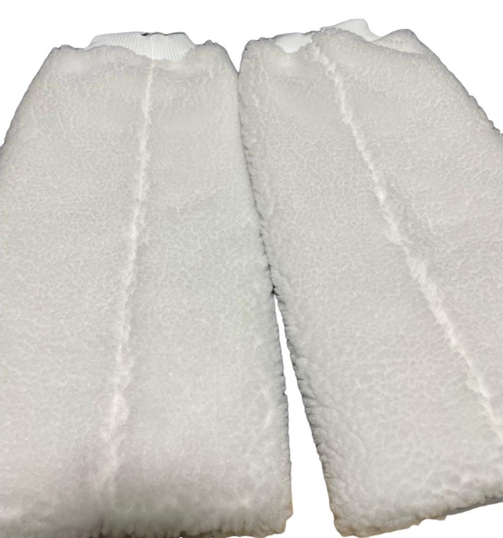 新品 未使用 パーリーゲイツ ボアフリース レッグウォーマーホワイト