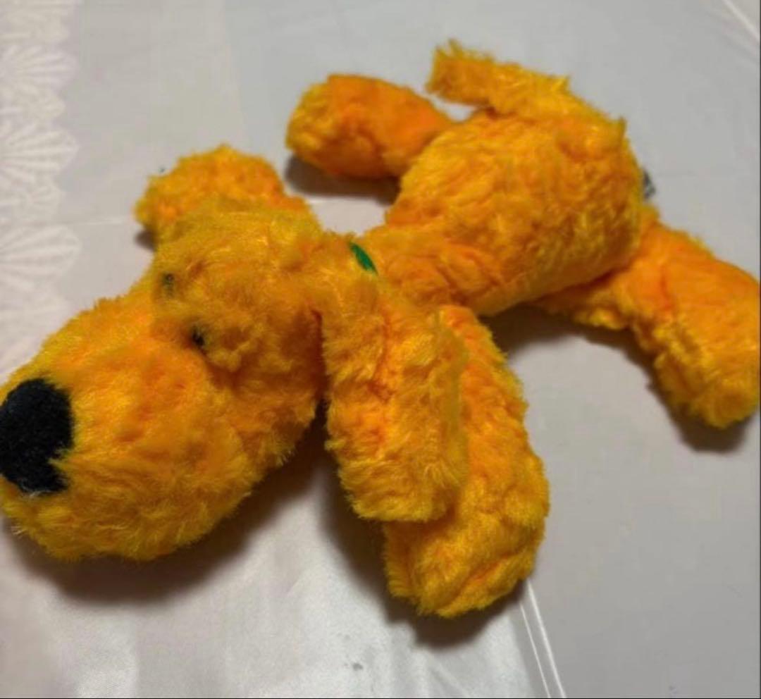 日本製　子犬のるーくオレンジ　COMO&RAY 平成　レトロ