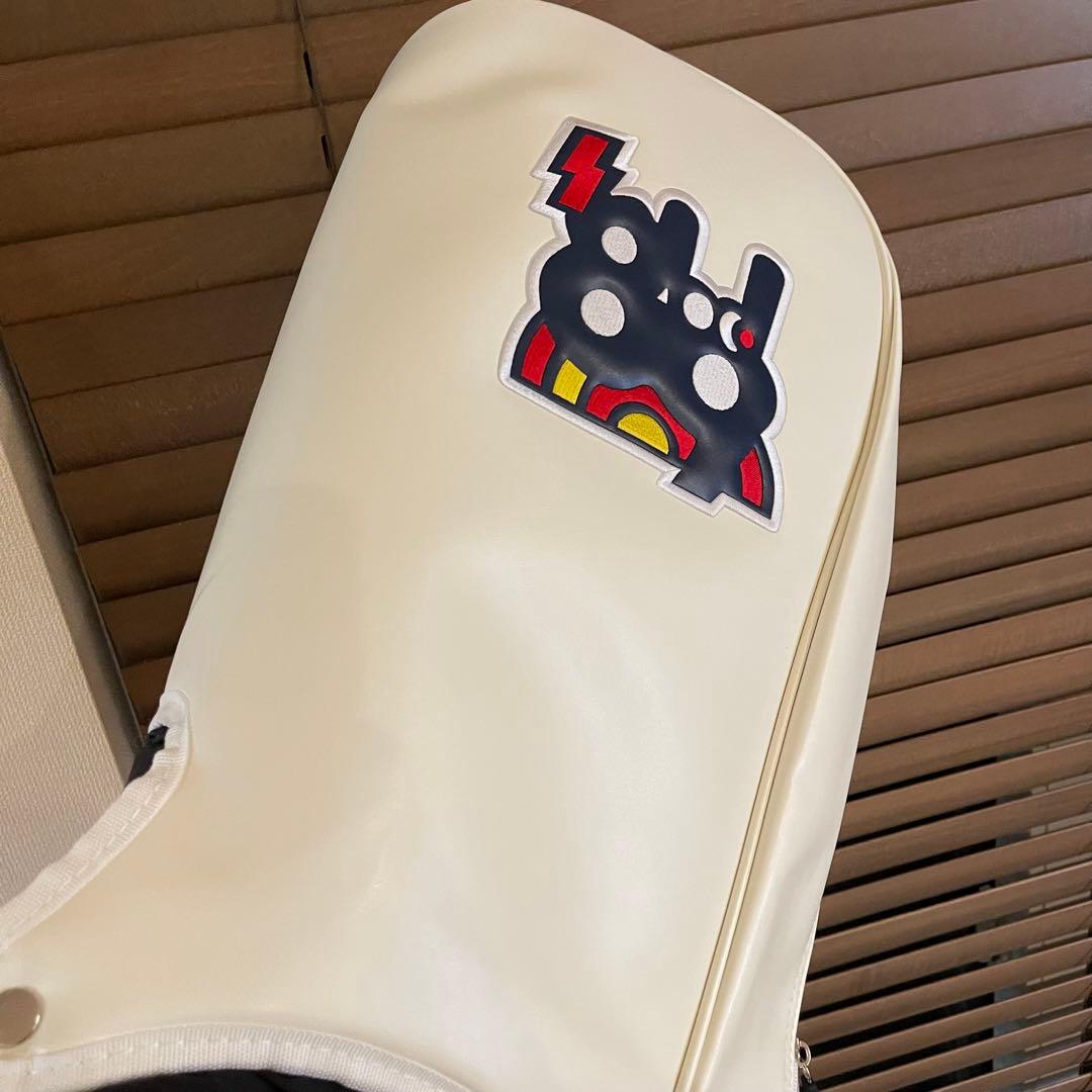 【即発送】PEARLY GATESパーリーゲイツ キャディバッグ ゴルフバッグ白