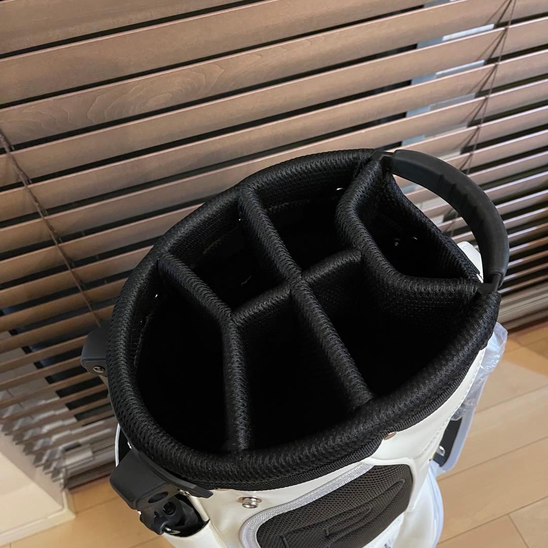 【即発送】PEARLY GATESパーリーゲイツ キャディバッグ ゴルフバッグ白