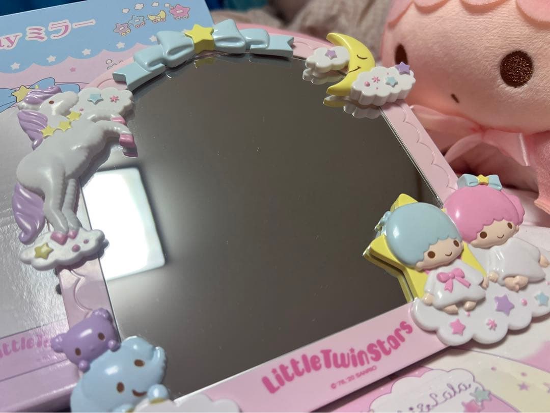 サンリオ リトルツインスターズ キラキラ 激レア★2020年 2Wayミラー