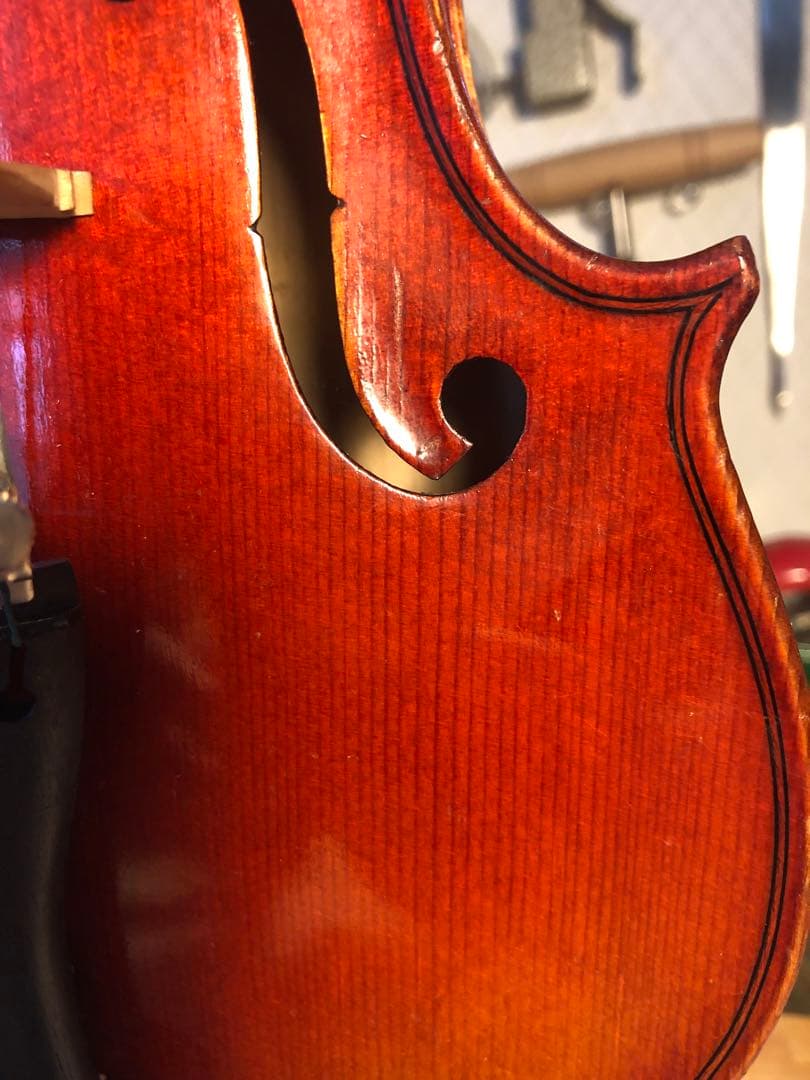 【駒&魂柱調整済】Suzuki分数バイオリンNo360 1/4 1978