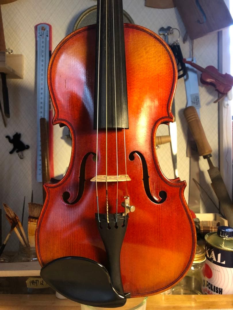 【駒&魂柱調整済】Suzuki分数バイオリンNo360 1/4 1978