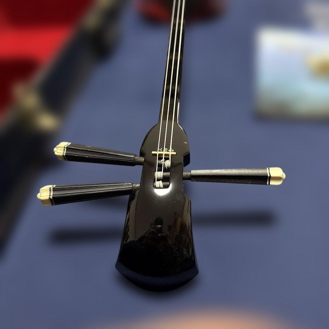 三線 （蛇皮ニシキヘビ）　ハードケース付き