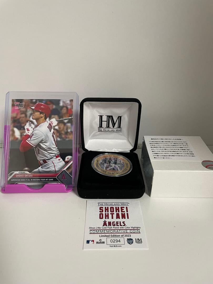 大谷翔平 2023 MLBオールスターゲーム出場記念ゴールド