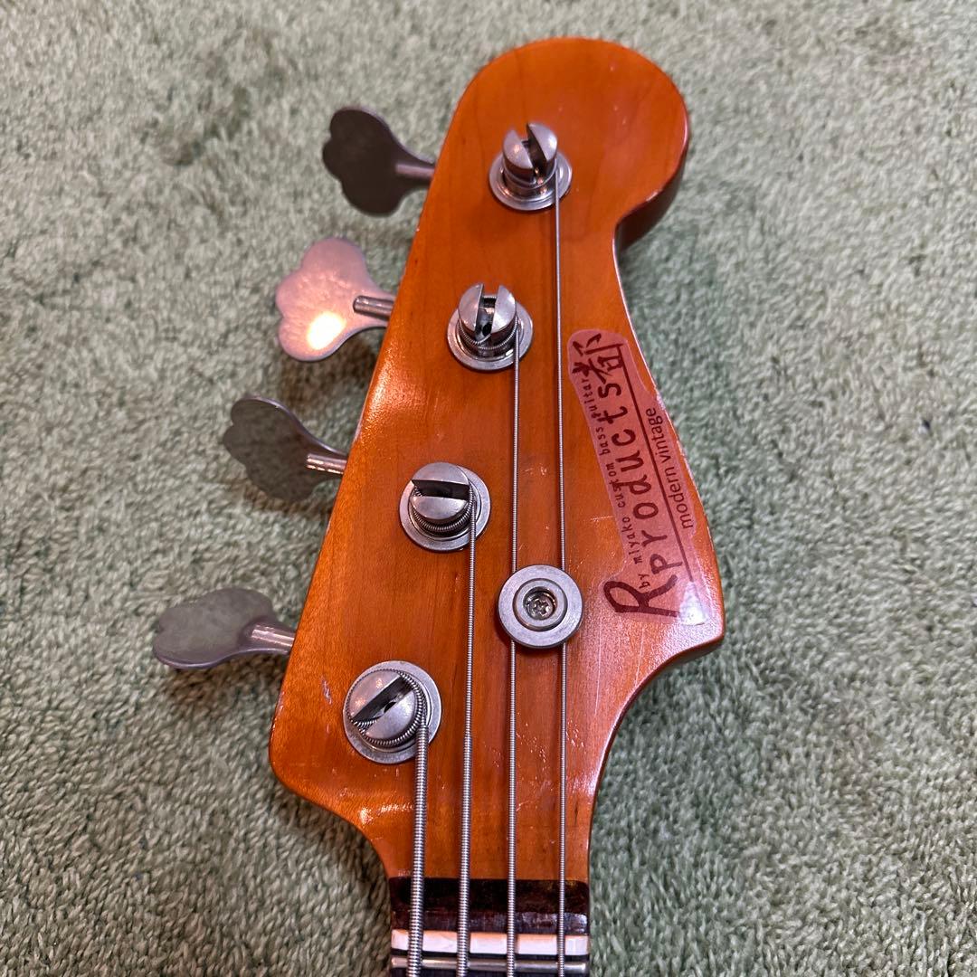 都 R.products miyako custom bass guitar
