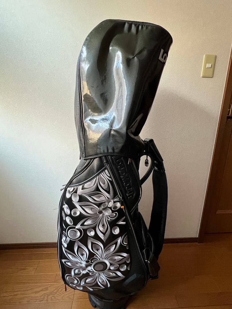 ラウドマウスシャガデリックシルバー刺繍柄ゴルフバッグ