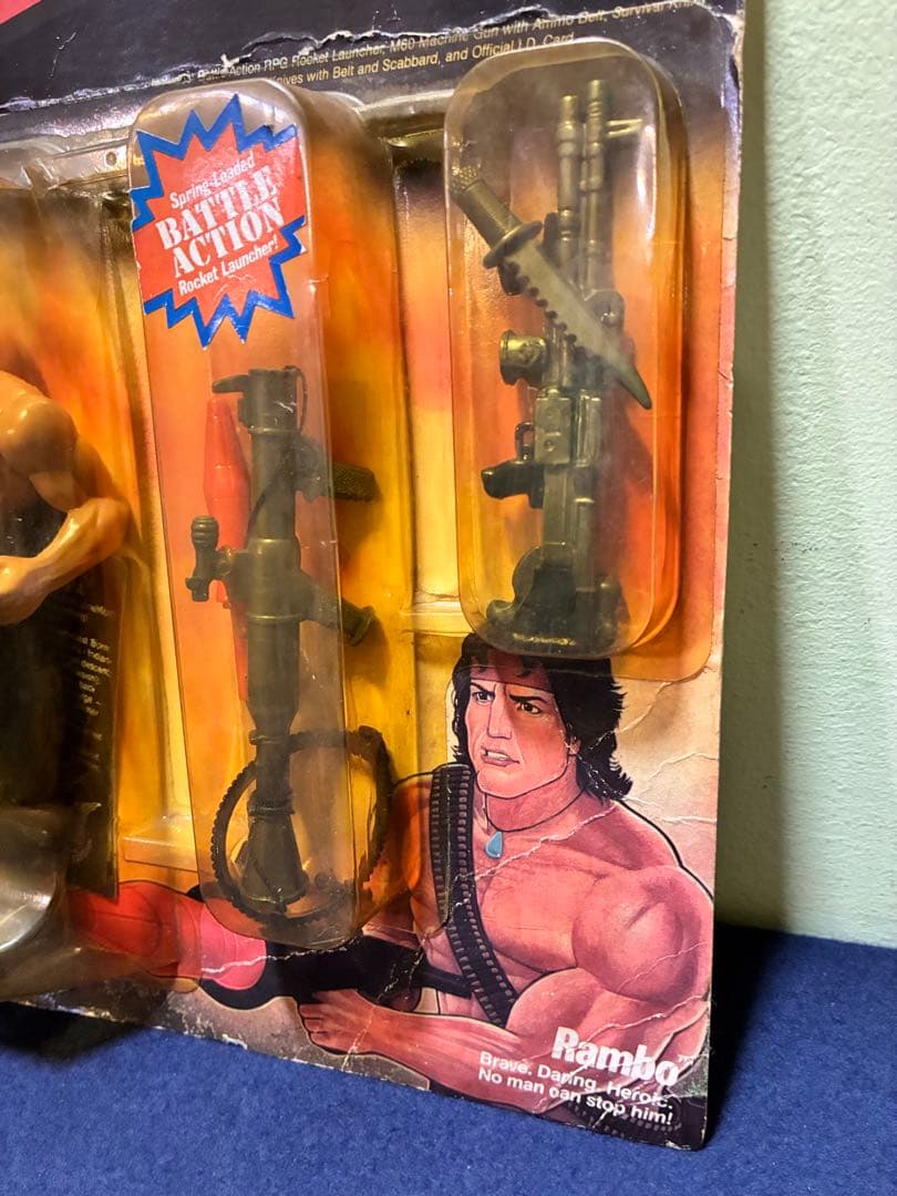 Rambo アクションフィギュア 1985/86 COLECO社 ランボー