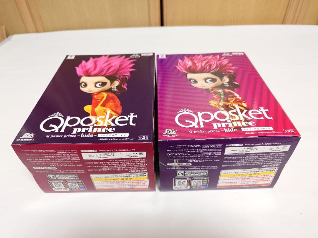 Qposket prince -hide- フィギュア 2体セット