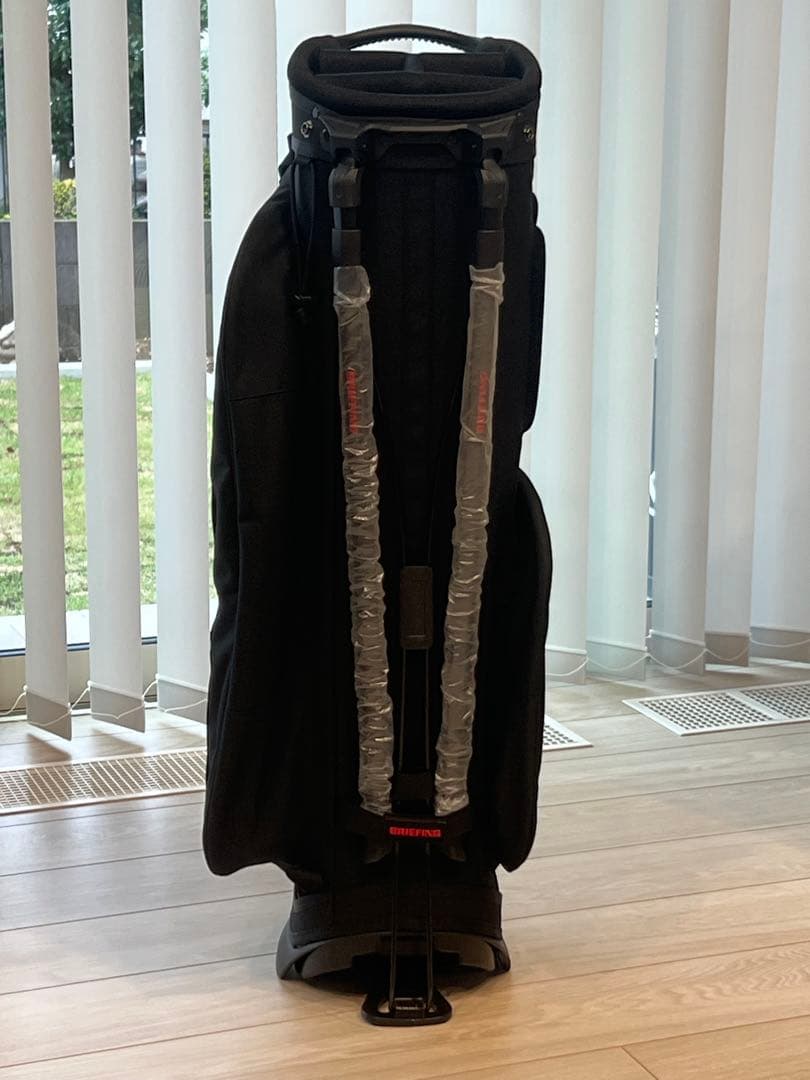 BRIEFING ブラック キャディバッグ(CR-4)