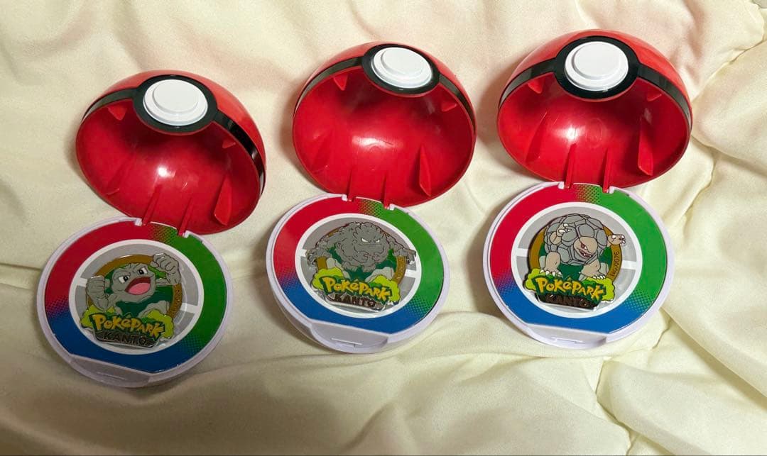 ポケパーク　カントー　限定　イシツブテ　ゴローン　ゴローニャ　進化コンプセット