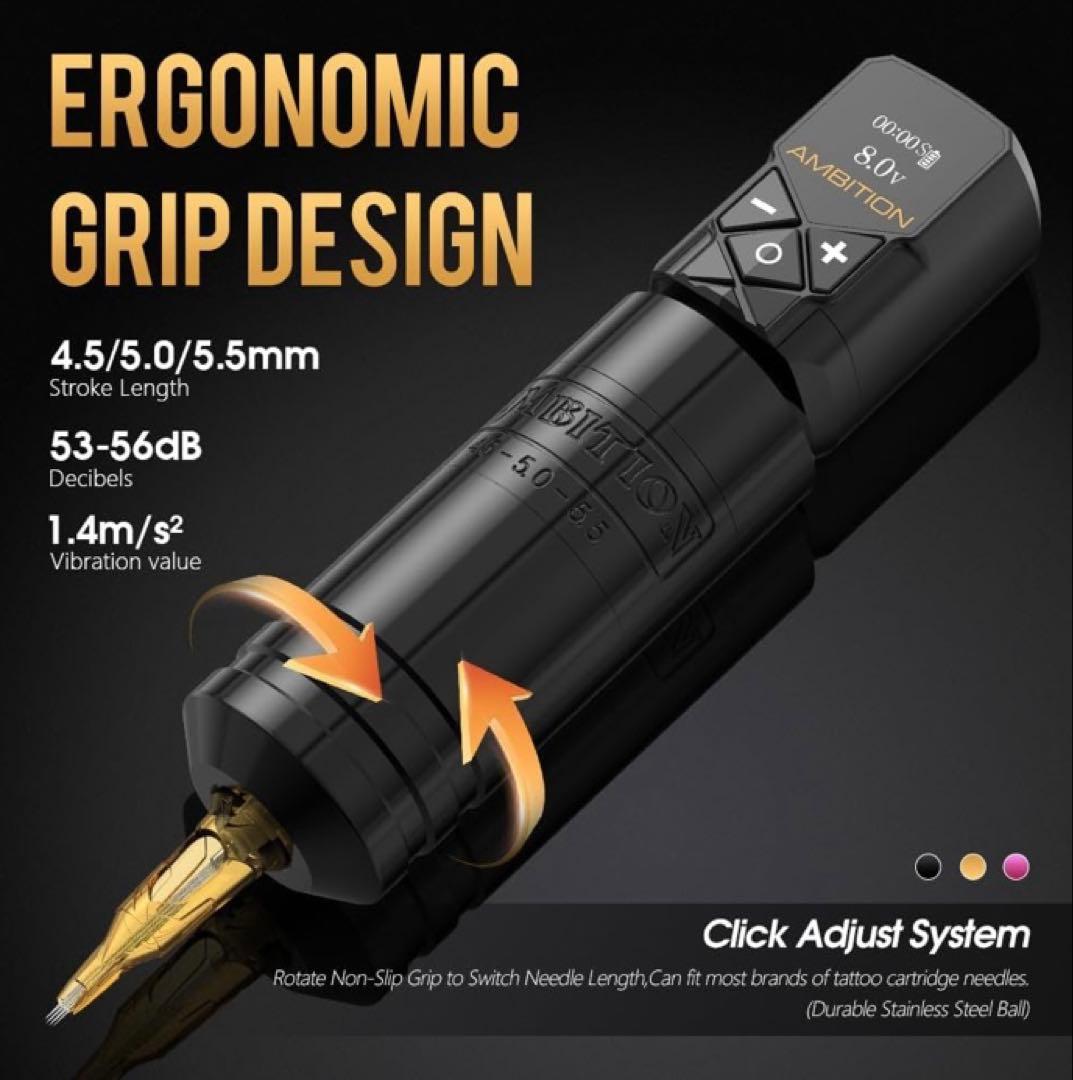 その他 Ambition torped 36 Tattoo machine