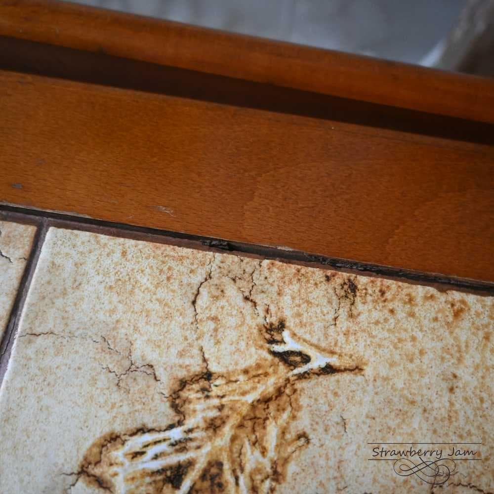 L3705-38 北欧ヴィンテージ デンマーク コーヒーテーブル タイル 北欧