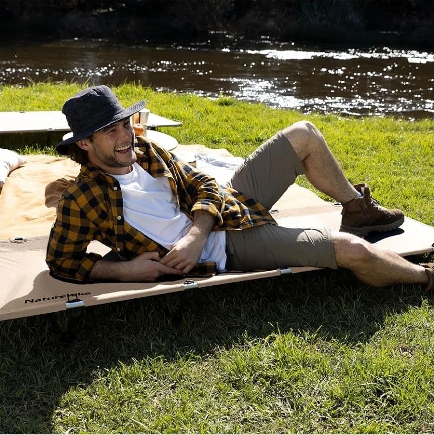 Naturehikeアウトドアベッド コット 超軽量 耐荷重150kg