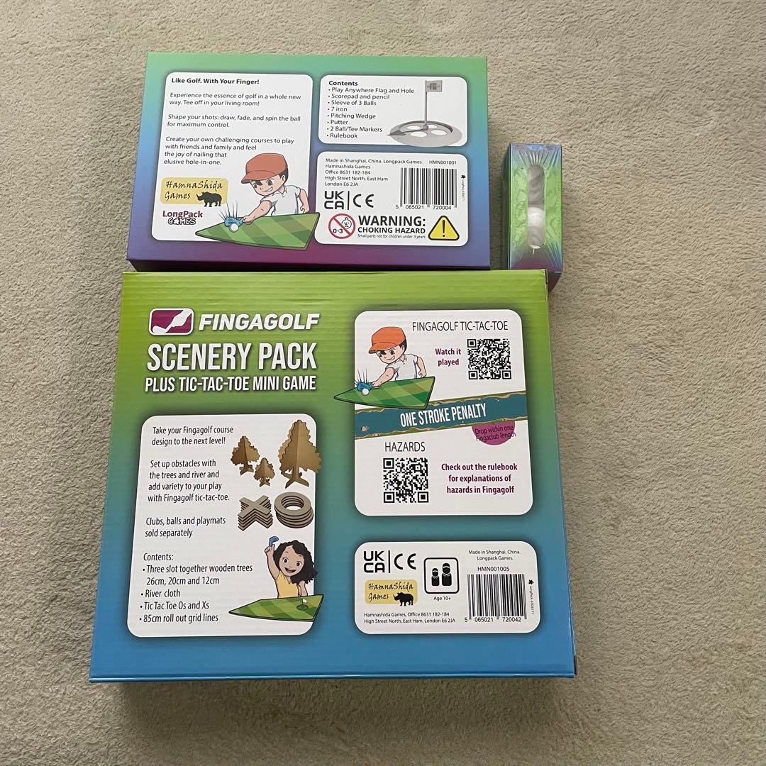 指でゴルフ！ FINGAGOLF(フィンガゴルフ）　セットB