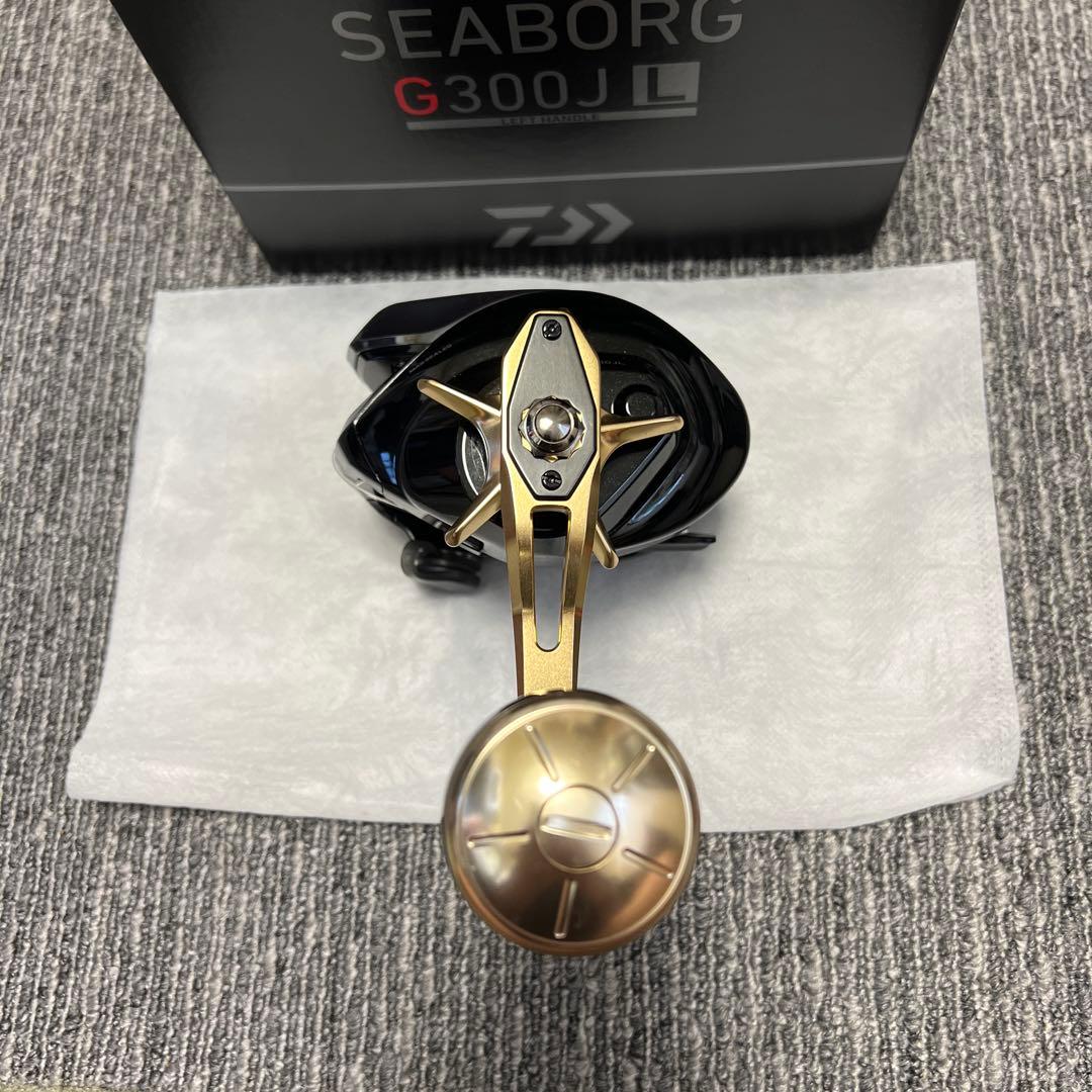 超美品 Daiwaシーボーグ G300JL PE4号300m付