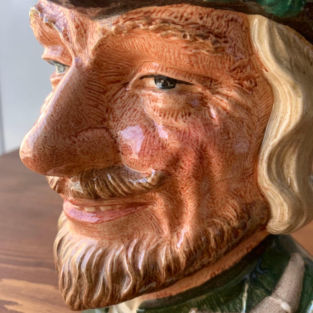 英国　イギリス製　ロイヤルドルトン　トビージャグ　ビンテージ　ハンドペイント