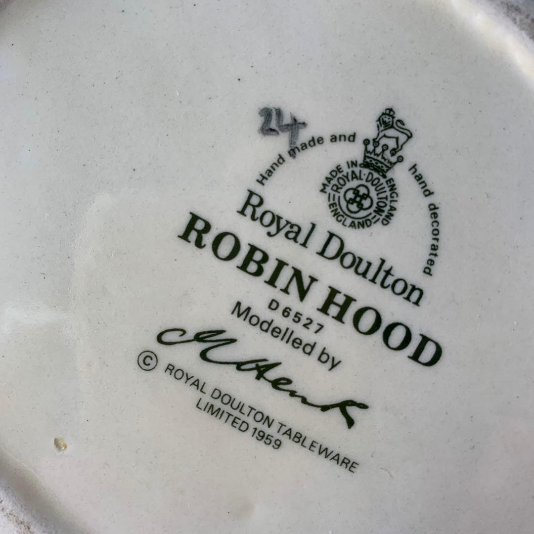 英国　イギリス製　ロイヤルドルトン　トビージャグ　ビンテージ　ハンドペイント