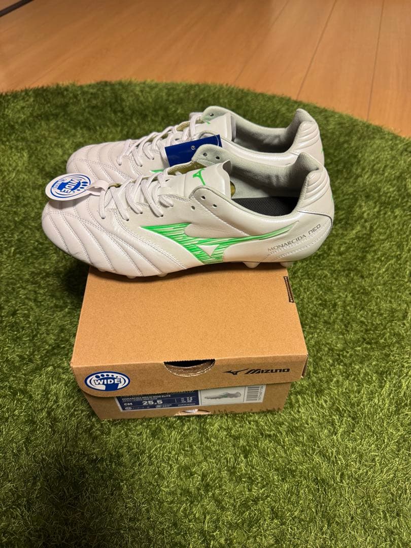 Mizuno モナルシーダエリート3ワイド 25.5cm P1GA252137