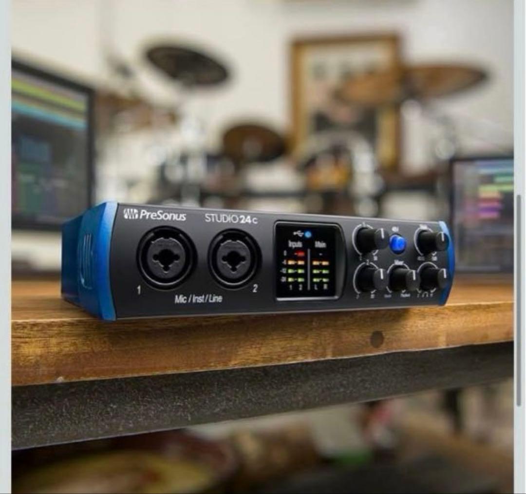 PreSonus Studio 24c オーディオ/MIDIインターフェース
