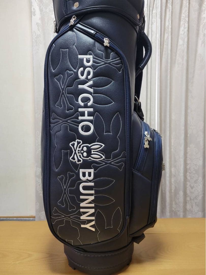PSYCHO BUNNY ゴルフバッグ ネイビー
