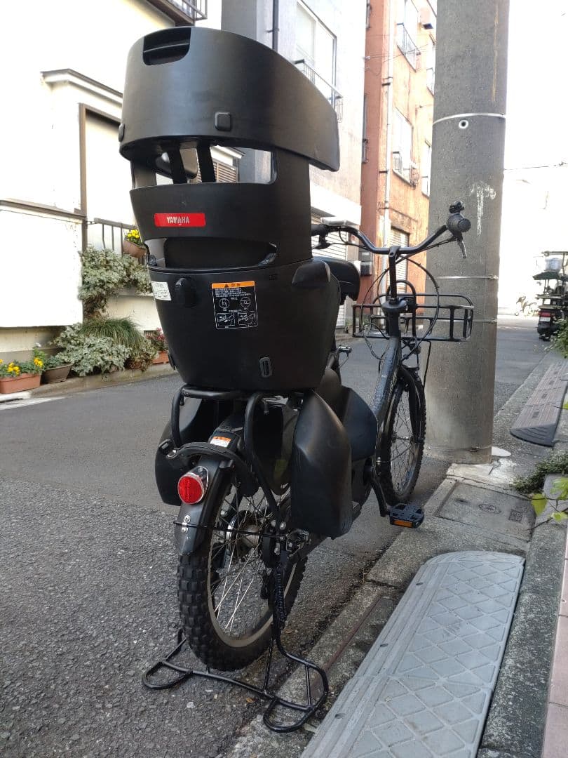 配送可★直接引渡可★カスタム【ヤマハパスバビーアン】電動アシスト自転車 子供乗