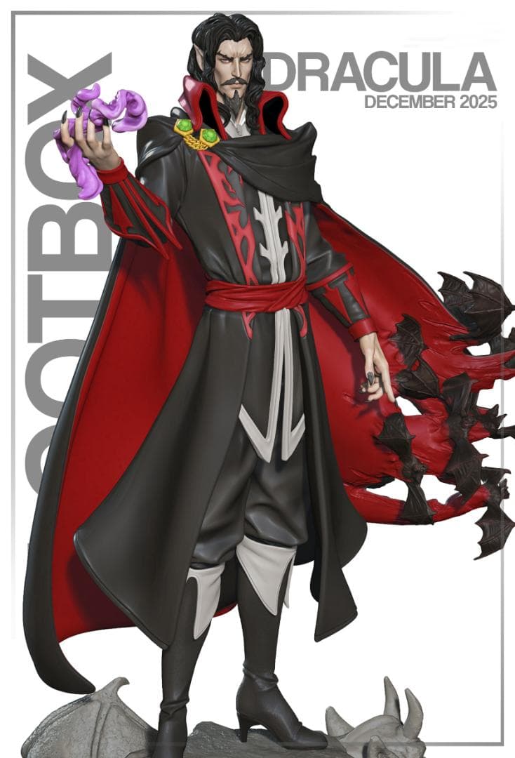 1/10 未塗装未組立 フィギュア ガレージキット ドラキュラ