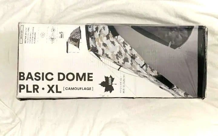 新品　未使用　ロゴス　ベーシックドーム　PLR　XL　カモフラ　キャンプ　テント