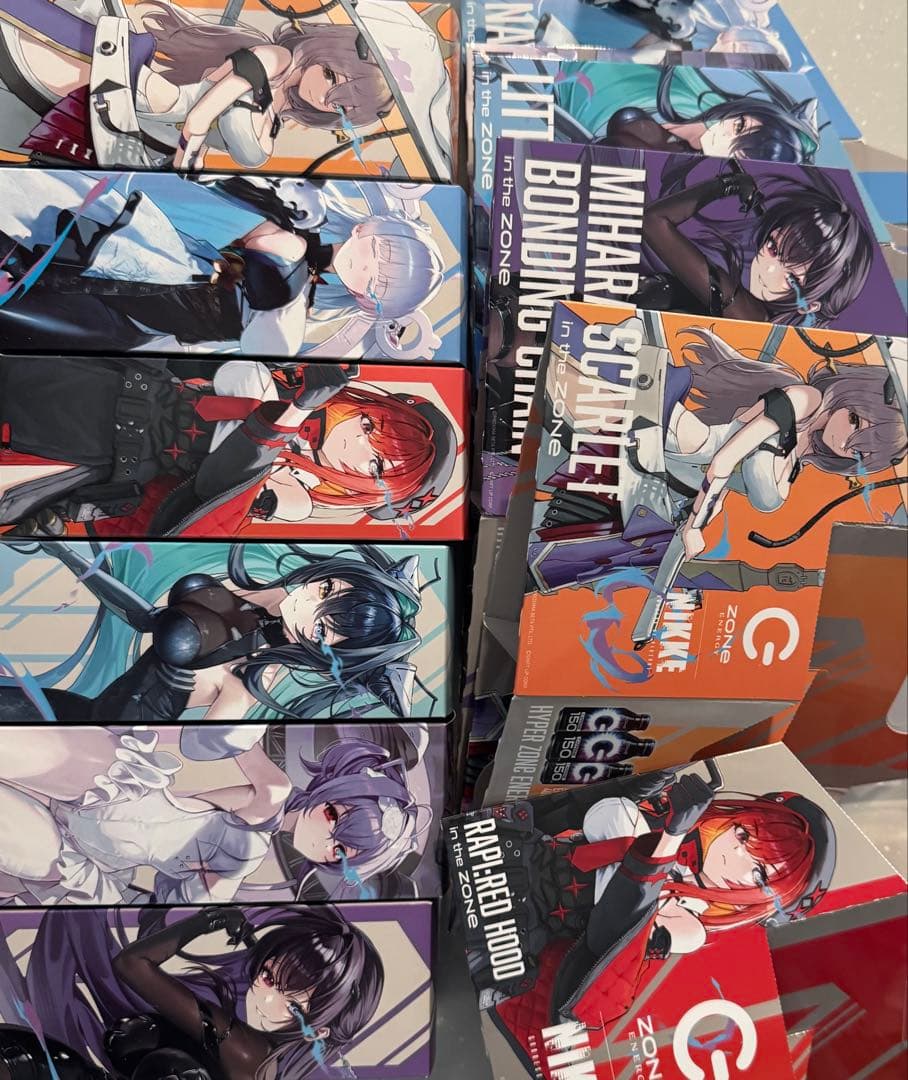 ZONE 勝利の女神 NIKKE オリジナルタオル限定パック 6種類コンプリート