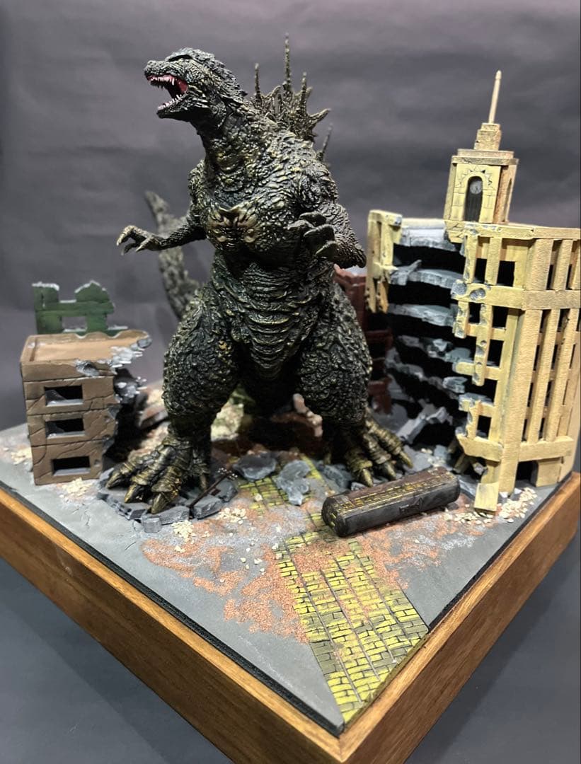 ゴジラ-1.0 銀座襲撃ジオラマ《改良版》 一番くじA賞対応