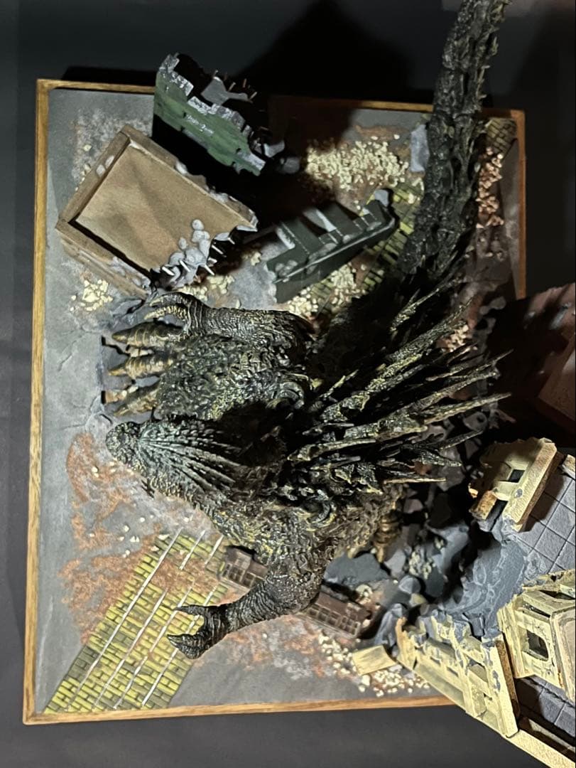 ゴジラ-1.0 銀座襲撃ジオラマ《改良版》 一番くじA賞対応