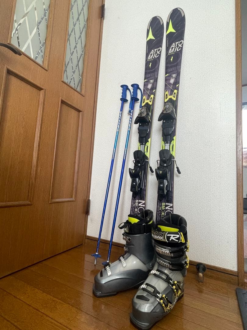 ATOMIC NOMAD SMOKE 157cm スキーセット