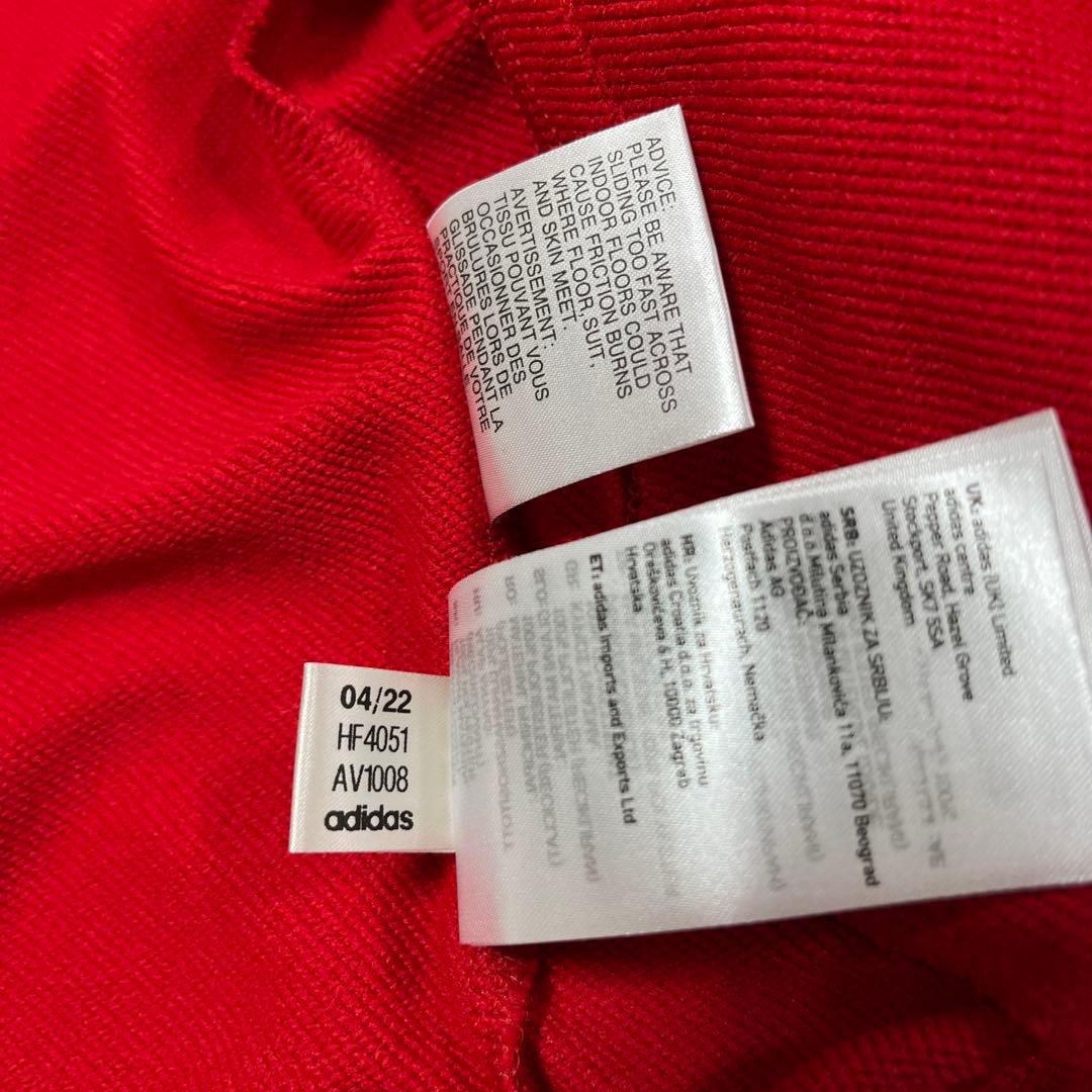 adidas アーセナル DNA トラックジャケット 赤 Mサイズ ジャージ