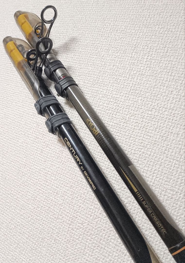 リョービ&オリムピックセンチュリーSICガイド投げ竿まとめて２本