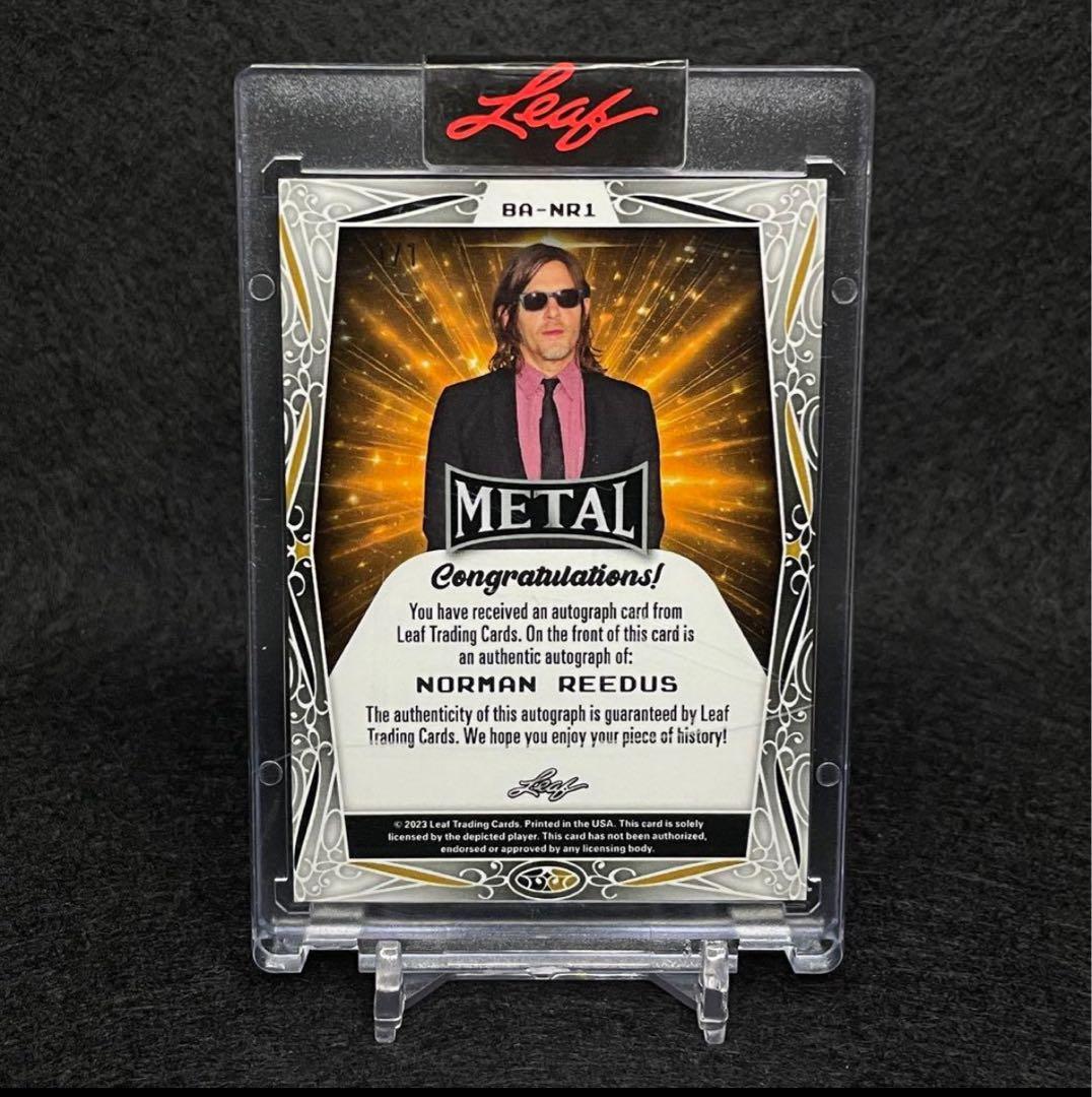 2023 Leaf Celebrity ノーマンリーダス 直筆サインカードダリル