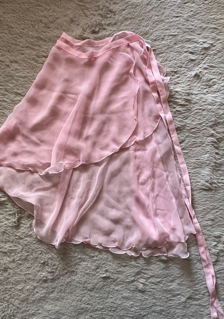 バレエレオタードとスカート、レッグウォーマーセット